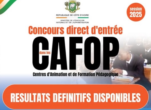 Résultats définitifs du concours direct d'entrée dans les CAFOP : où consulter ?